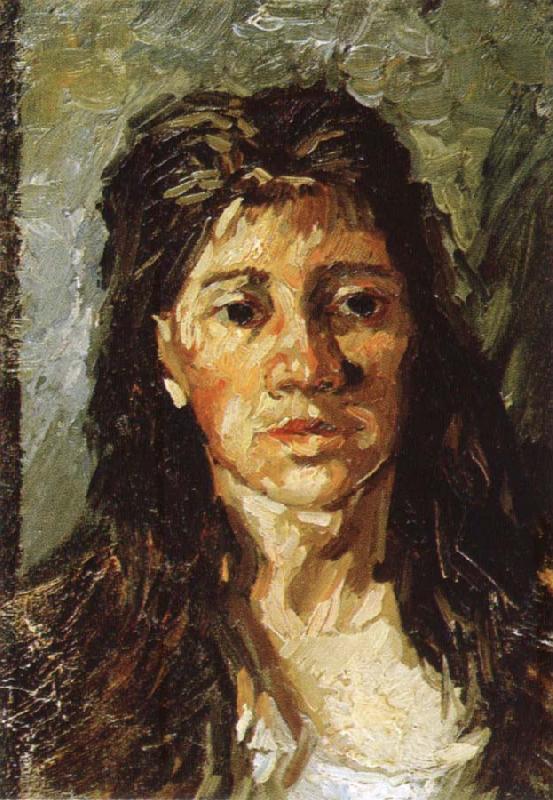 Vincent Van Gogh Study of Portrait of woman oil painting picture